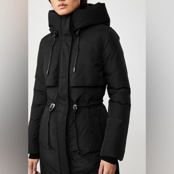 MACKAGE LEANNE DOWN COAT (size S, Black) - Picture 1 of 6